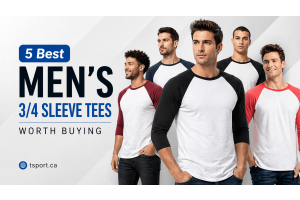 5 Best Men’s 3/4 Sleeve Tees Worth Buying