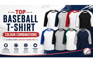 Top Baseball T-Shirt Colour Combinations