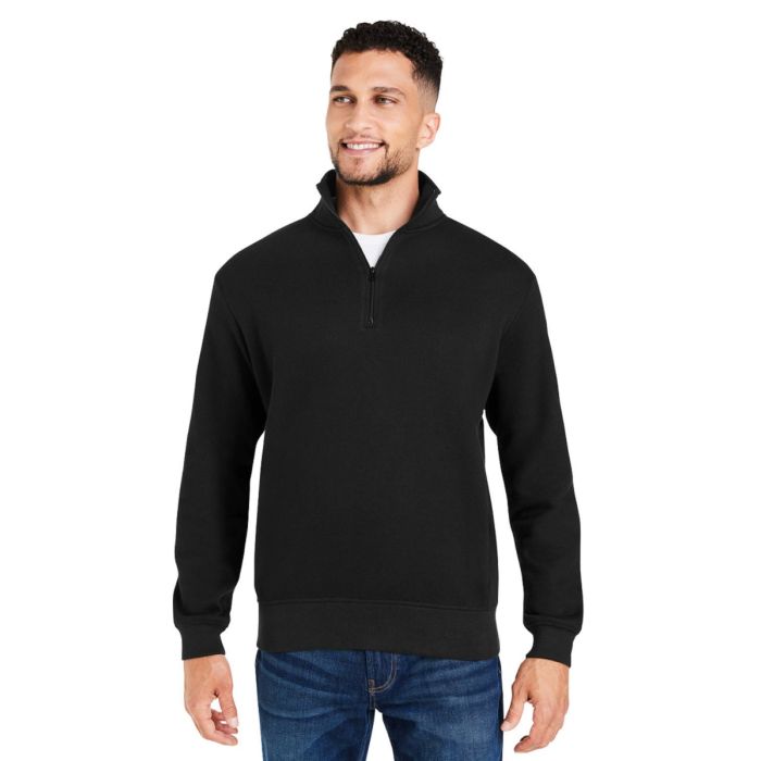 Threadfast 320Q - Unisex Ultimate Fleece Quarter-Zip Sweatshirt main product photo