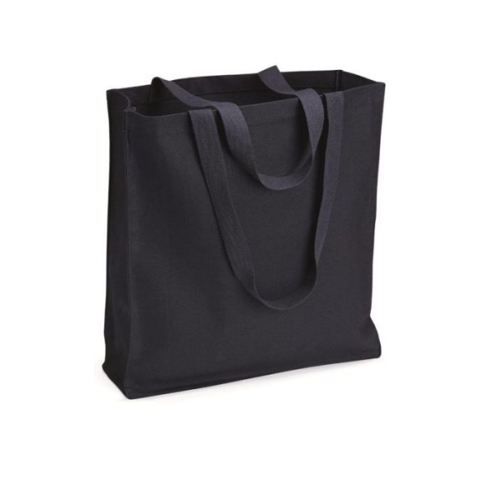 Q-TEES Q125300 - CANVAS GUSSET SHOPPER main product photo