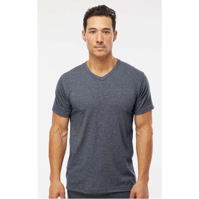 M&O 3543 Fine Blend V-Neck T-Shirt main product photo