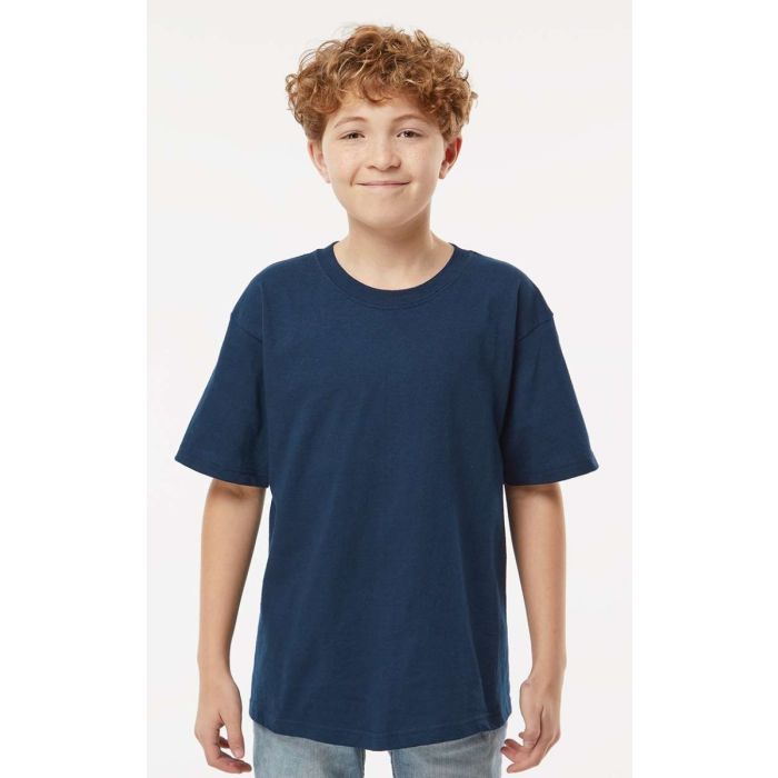 M&O 4850 Gold Soft Touch Youth T-Shirt main product photo