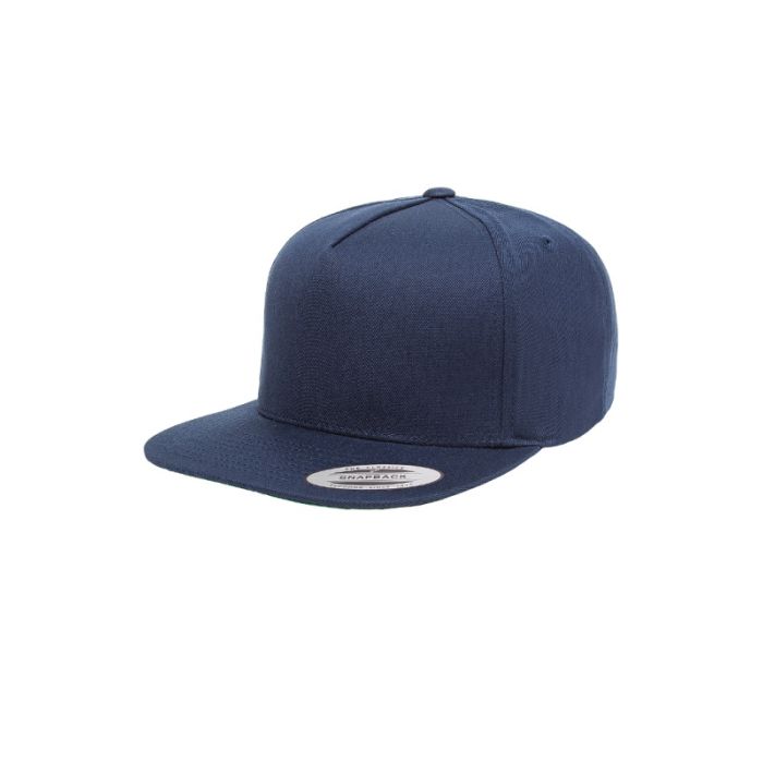 Yupoong YU6007 Five-panel Flat-Bill Cap main product photo
