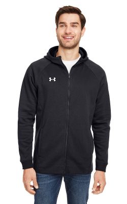 Under Armour  1351313  -  Men's Hustle Full-Zip Hooded Sweatshirt