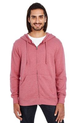 Threadfast  321Z  -  Unisex Triblend French Terry Full-Zip