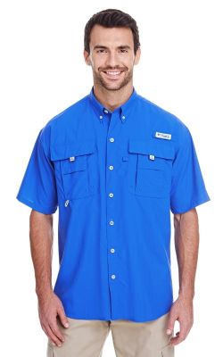 Columbia  7047  -  Men's Bahama II Short-Sleeve Shirt