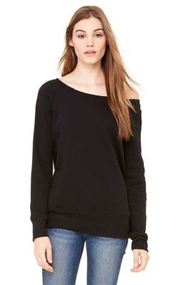 Bella+Canvas 7501 - Ladies' Sponge Fleece Wide Neck Sweatshirt