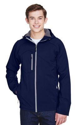 North End  88166  -  Men's Prospect Two-Layer Fleece Bonded Soft Shell Hooded Jacket