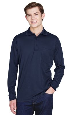 Core 365  88192P  -  Adult Pinnacle Performance Long-Sleeve Piqu Polo with Pocket