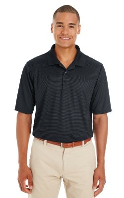 Core 365  CE102  -  Men's Express Microstripe Performance Piqué Polo