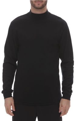 KingFashion Long Sleeve Mockneck Interlock T-Shirt