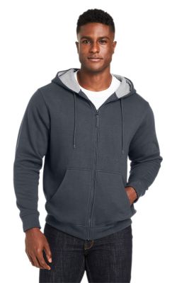 Harriton  M711  -  Men's ClimaBloc Lined Heavyweight Hooded Sweatshirt