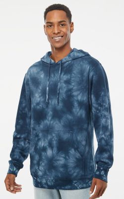Independent Trading Co. PRM4500TD - Unisex Midweight Tie-Dyed Hooded Sweatshirt