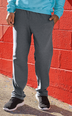 Fruit of the Loom  SF74R  -  Adult 12 oz./lin. yd. SofSpun Open-Bottom Pocket Sweatpants