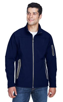 North End 88138 - Men's Three-Layer Fleece Bonded Soft Shell Technical Jacket