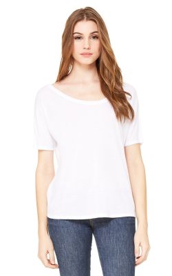 Bella+Canvas 8816 - Ladies' Slouchy Scoop-Neck T-Shirt