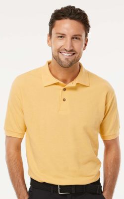 M&O 7002 - Combed Ring Spun Pique Polo Short Shirt
