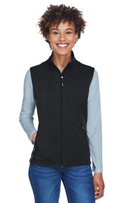 Core 365 CE701W - Ladies' Cruise Two-Layer Fleece Bonded SoftShell Vest