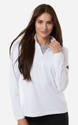 Adidas A400 - Women's Lightweight Quarter-Zip Pullover