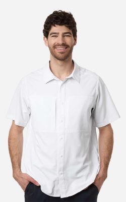 CORE365 CE520 - Men's UltraUVP Shoreline Short Sleeve Staff Shirt