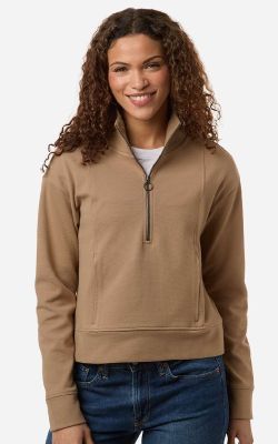 North End NE220W - Women's Mantra Half-Zip Ottoman Pullover