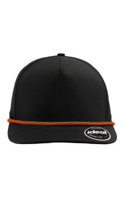 Ideal Caps 065 - 5-panel medium profile snapback hat "BlackHawk"