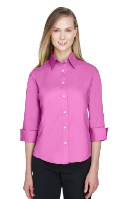 Devon & Jones  DP625W  -  Ladies' Perfect Fit 3/4-Sleeve Stretch Poplin Blouse Devon & Jones  DP625W  -  Ladies' Perfect Fit 3/4-Sleeve Stretch Poplin Blouse