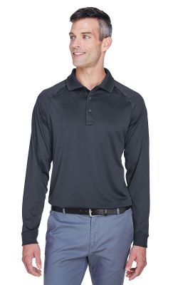 Harriton M211L - Men's Advantage Snag Protection Plus Long-Sleeve Tactical Polo