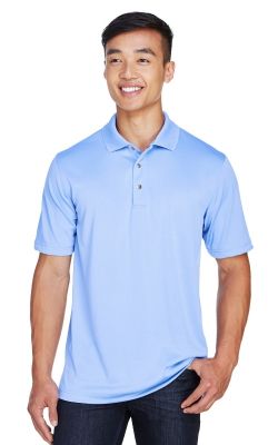 Harriton M345 - Men's Advantage Snag Protection Plus IL Snap Placket Polo