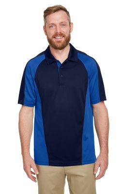 Harriton M385 - Men's Advantage Snag Protection Plus IL Colorblock Polo