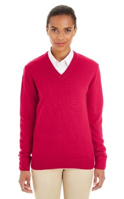 Harriton  M420W  -  Ladies' Pilbloc V-Neck Sweater