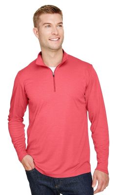 Team 365 TT31H - Men's Zone Sonic Heather Performance Quarter-Zip