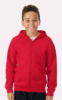 Gildan 18600B - Heavy Blend Youth Full-Zip Hooded Sweatshirt