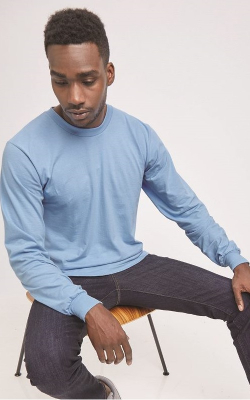 American Apparel Unisex Fine Jersey Long Sleeve T-Shirt