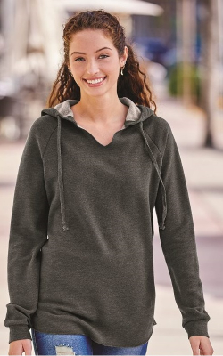 
Independent PRM2500 Women'S California Wave Wash Hooded Pullover
