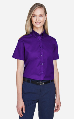CORE365 78194 - Women's Optimum Short Sleeve Twill Shirt