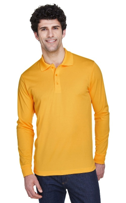 Core 365 88192 - Men's Pinnacle Performance Long-Sleeve Piqu Polo