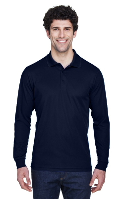 Core 365 88192T - Men's Tall Pinnacle Performance Long-Sleeve Piqu Polo