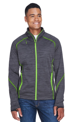 North End 88697 - Men's Flux Mlange Bonded Fleece Jacket
