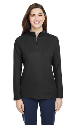 Core 365 CE405W - Ladies' Fusion ChromaSoft Pique Quarter-Zip