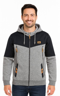 YUGEN BS334 - Heritage Full-Zip Hoodie