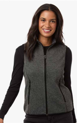 North End NE731W - Women's Jasper Jacquard Fleece Vest