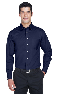 Devon & Jones DG530 - Men's Crown WovenCollection Solid Stretch Twill