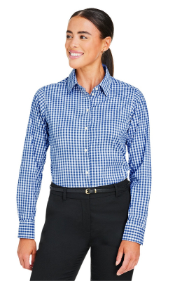 Devon & Jones DG536W - Crownlux Performance Ladies' Gingham Shirt
