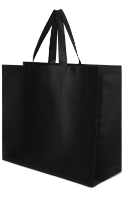 Ideal Bags ID1815 - Reusable Non Woven Shopping  Grocery Totes Bag 18x15x7.5"