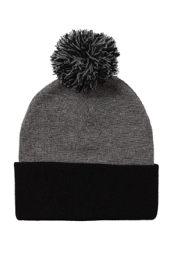 Sportsman SP15 Acrylic 12" Pom Pom Knit Toque
