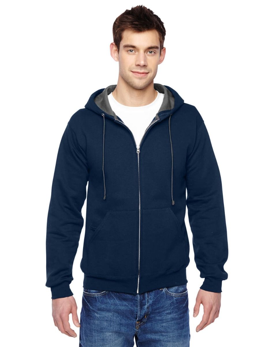 Fruit of the Loom SF73R - Adult Full-Zip Hooded Sweatshirt