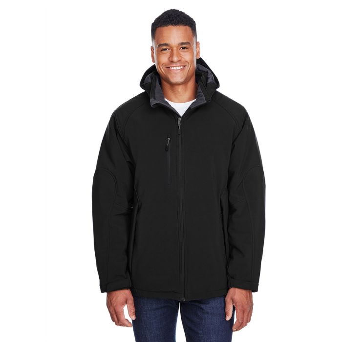 Fleece top insulated jacket