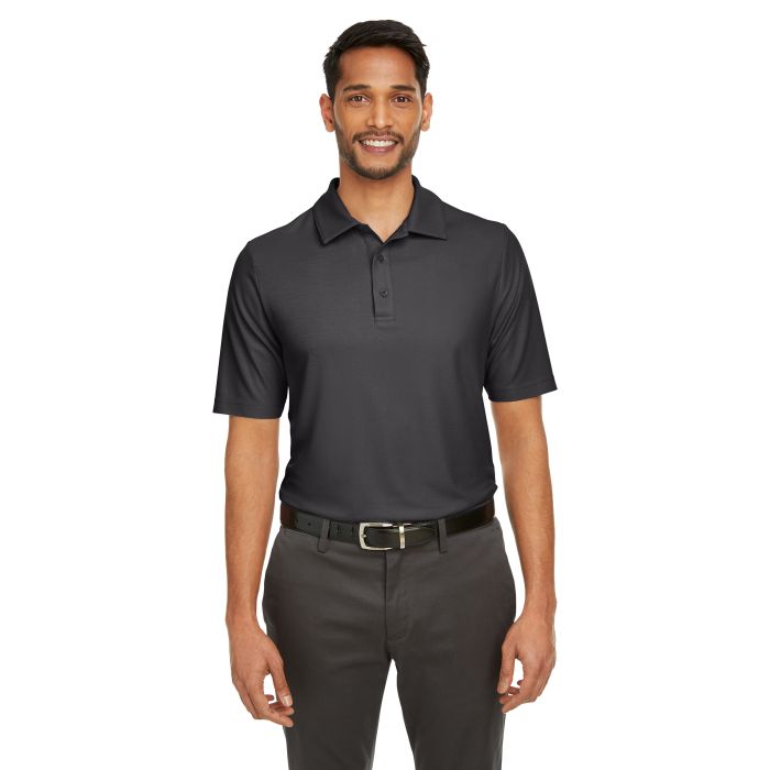 ChromaSoft Pique Black Polo Shirts