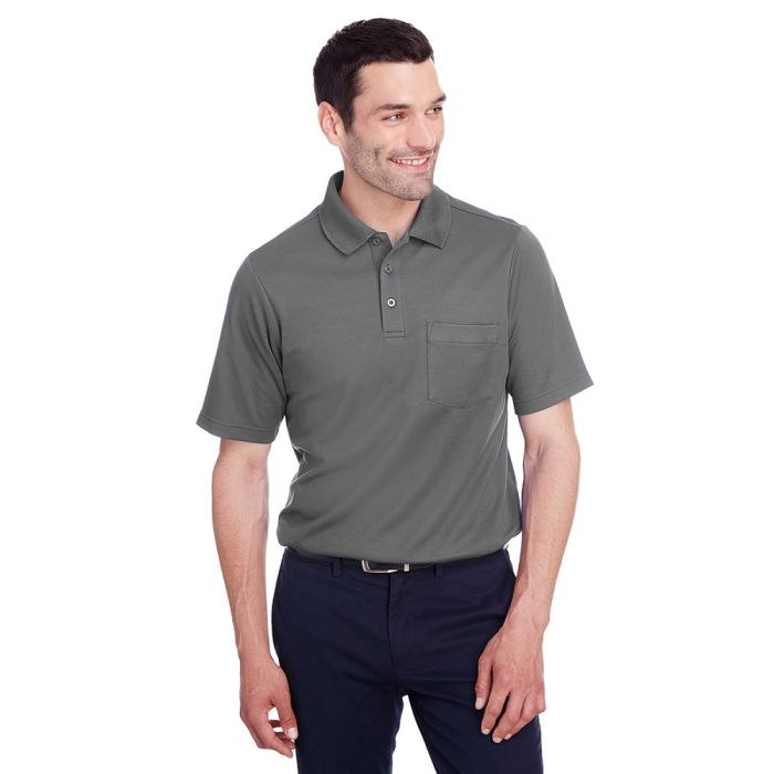 Men’s CrownLux Performance Plaited Polo with Pocket